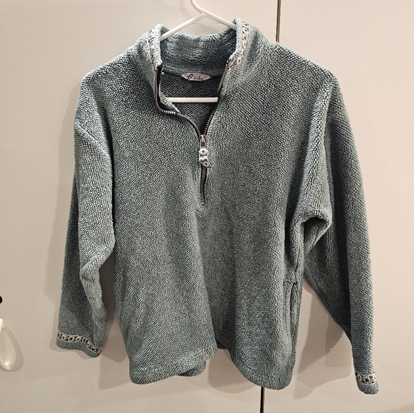 Title nine Tops - Title 9 Sports Womans Medium Green 1/4 Zip Pullover